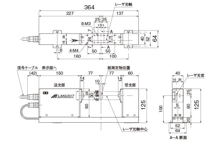 LMG307外形寸法図